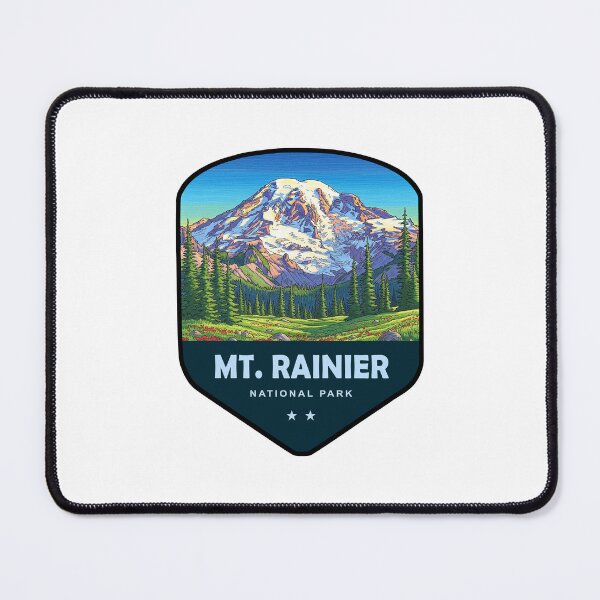 Item preview, Mt. Rainier National Park Shield designed and sold by Esskay Designs.