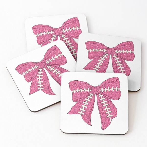 Item preview, Glitter Football Bow designed and sold by PMSNshop.