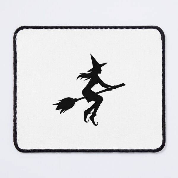 Item preview, flying witch silhouette designed and sold by sweetb3rry.