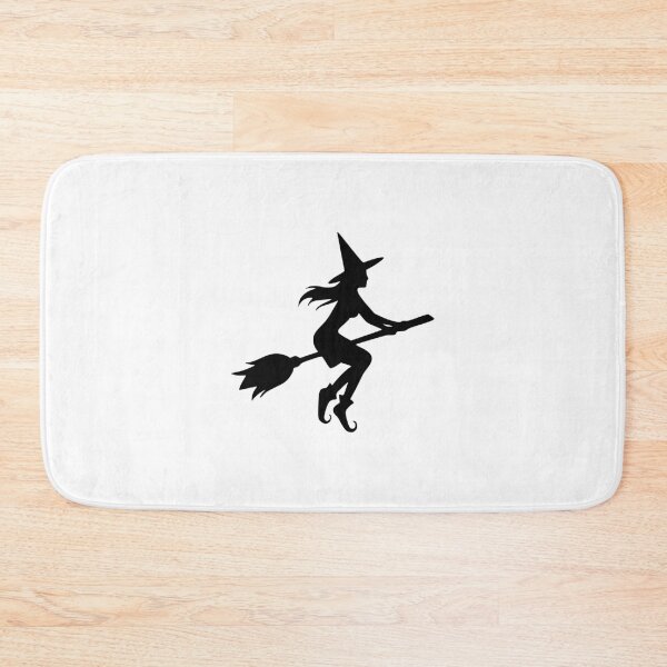 Item preview, flying witch silhouette designed and sold by sweetb3rry.