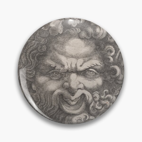 Item preview, Head of Silenus, c. 1547–87. Adamo Scultori (Italian, c. 1530–1585), after Giulio Romano (Italian, 149299–1546) designed and sold by Vintage Designs +.
