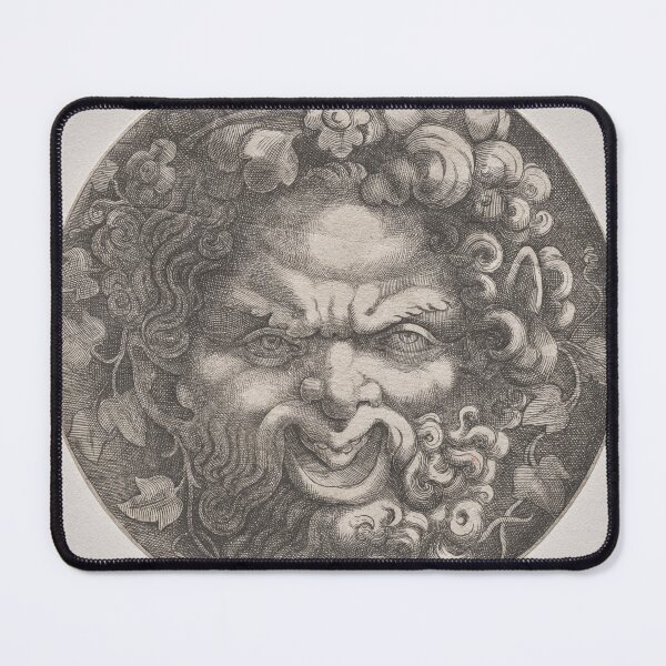 Item preview, Head of Silenus, c. 1547–87. Adamo Scultori (Italian, c. 1530–1585), after Giulio Romano (Italian, 149299–1546) designed and sold by Vintage Designs +.