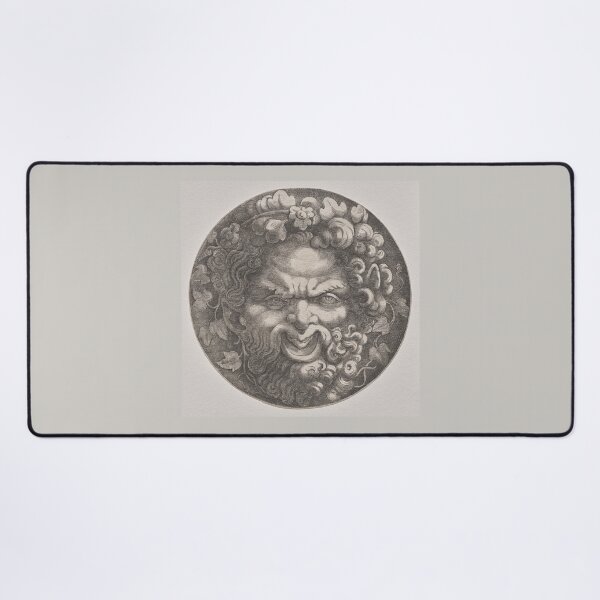 Item preview, Head of Silenus, c. 1547–87. Adamo Scultori (Italian, c. 1530–1585), after Giulio Romano (Italian, 149299–1546) designed and sold by Vintage Designs +.