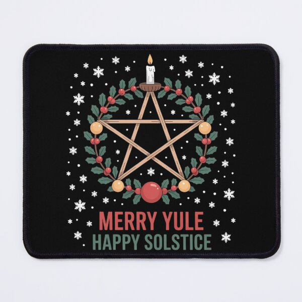 Item preview, Merry Yule Happy Solstice Pagan Yuletide Season Christmas designed and sold by TrinaEspinoza.