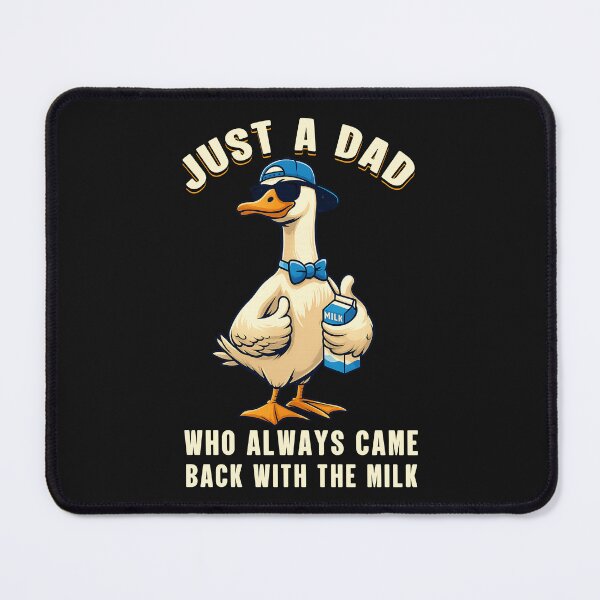 Item preview, Cool Duck Dad Came Back With Milk T-Shirt designed and sold by TinaMDedrick.