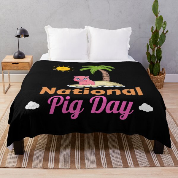 Item preview, National Pig Day designed and sold by JuliaPintoSilva.