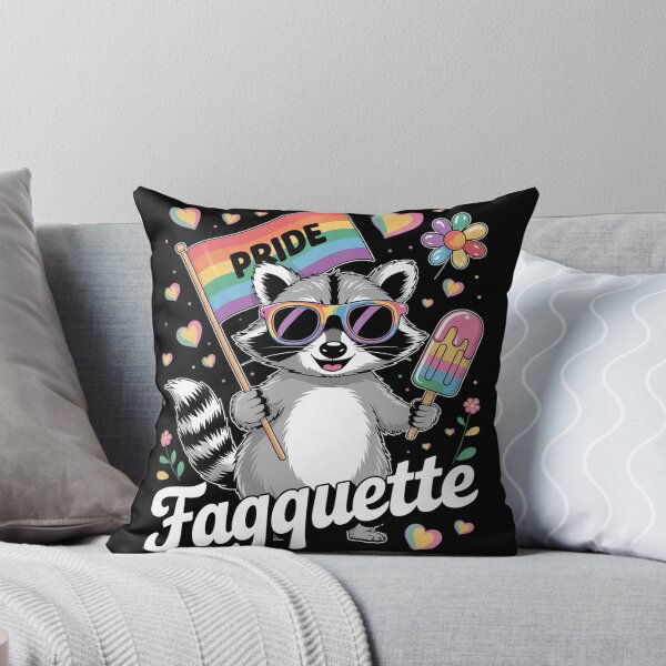 Item preview, Baguette Pride Gay Raccon, Faguette LGBT Month Raccon  designed and sold by NeomiStoreSS.