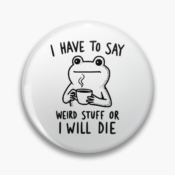 Item preview, Vintage Funny Humor Frog Silly Quote 90s Style designed and sold by JackyEstera.