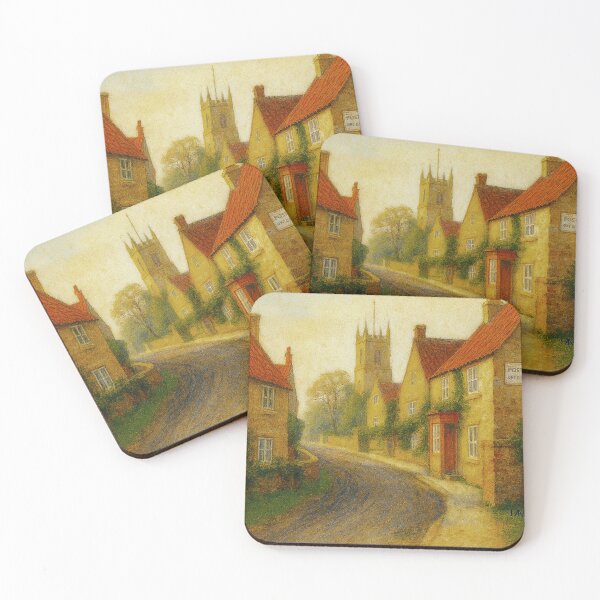 Item preview, A vintage view of a quaint English village. designed and sold by Paul Rowland.