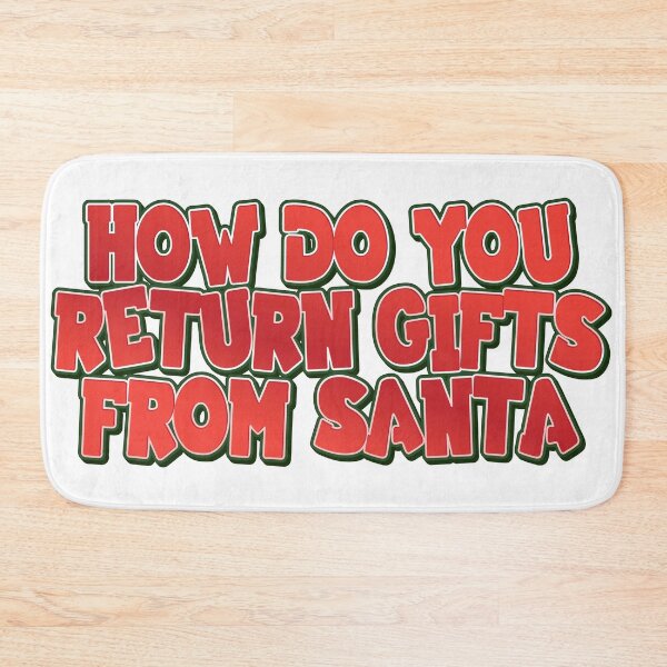 Item preview, How do you return gifts from Santa T-Shirts designed and sold by Sticktle.