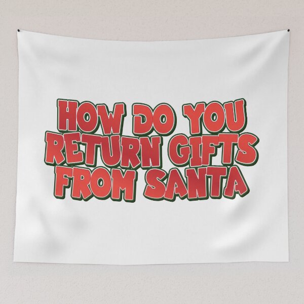 Item preview, How do you return gifts from Santa T-Shirts designed and sold by Sticktle.