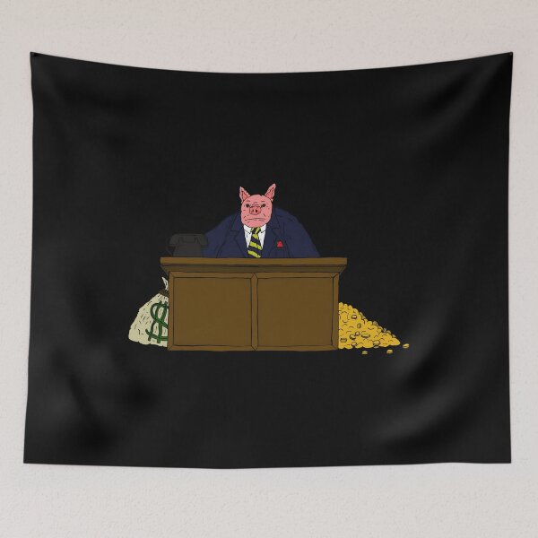 Item preview, Oozerton Big Business Pig designed and sold by JuliaPintoSilva.