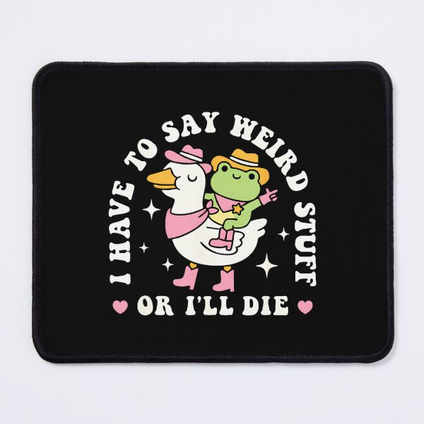 Item preview, Funny Silly Humor Frog Style 90s Vintage Quote designed and sold by JackyEstera.