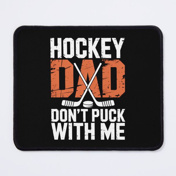 Item preview, Hockey Dad Don_t Puck With Me Funny Ice Hockey Dad Novelty Pullover designed and sold by DoorwayThreads.