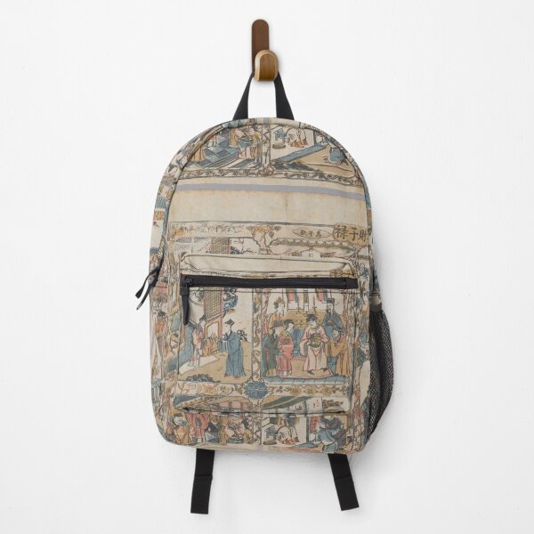 Item preview, Wife, Wealth, Sons, and a Salary, 1662–1722. China, Qing dynasty (1644–1911), Kangxi reign (1622–1722) designed and sold by Vintage Designs +.