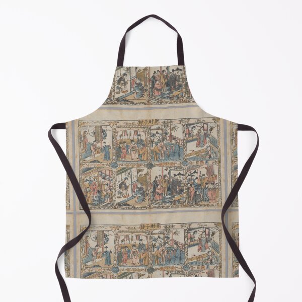 Item preview, Wife, Wealth, Sons, and a Salary, 1662–1722. China, Qing dynasty (1644–1911), Kangxi reign (1622–1722) designed and sold by Vintage Designs +.