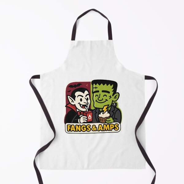 Item preview, Fangs & Amps — Snack Break with Classic Monsters designed and sold by Cheerioza.