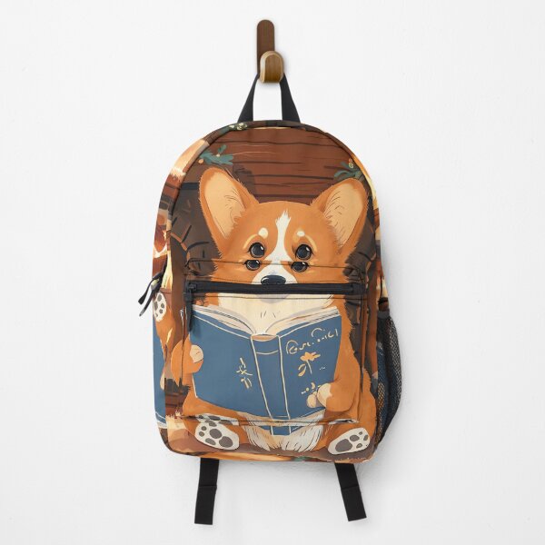 Item preview, Cozy Corgi Reader designed and sold by ONYX Pixee.