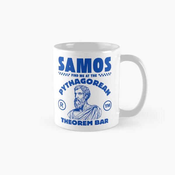Item preview, Samos: find me at the pythagorean theorem bar (Samos Greece) designed and sold by Peerless-Prime.