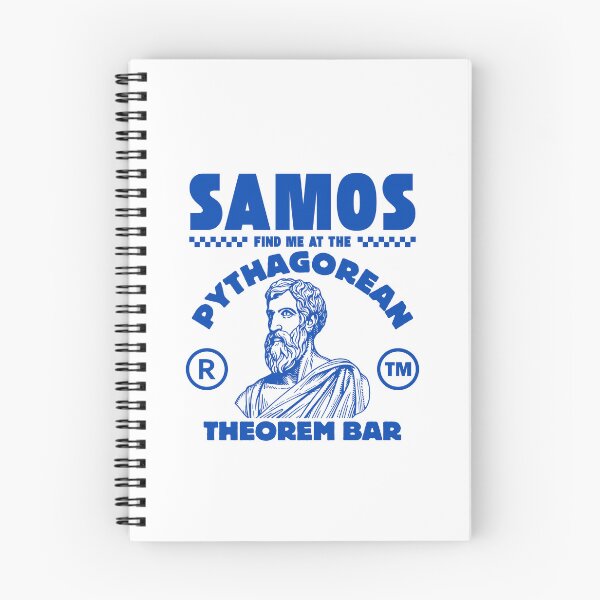 Item preview, Samos: find me at the pythagorean theorem bar (Samos Greece) designed and sold by Peerless-Prime.