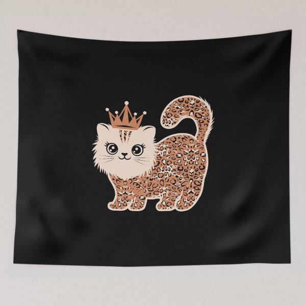 Item preview, Leopard Cat with Crown designed and sold by jkrphoto.