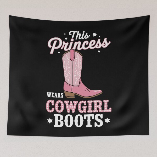 Item preview, Princess Cowgirl designed and sold by DoorwayThreads.