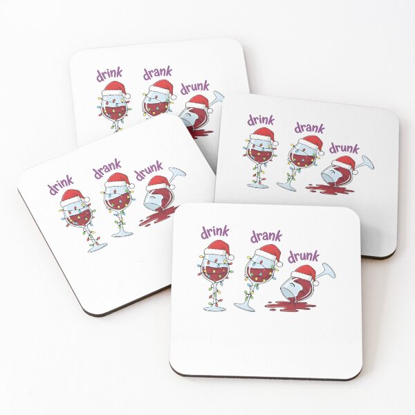 Item preview, Drink Drank Drunk Christmas designed and sold by Davidkoci.
