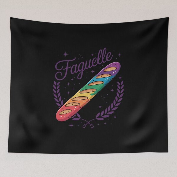 Item preview, Cute Funy Baguette Rainbow Faguette LGBT Pride Month 2  designed and sold by NeomiStoreSS.