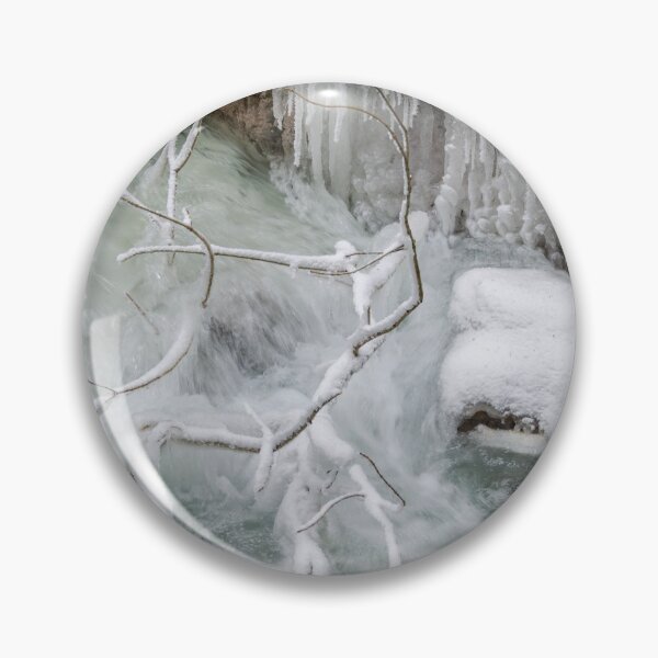 Item preview, Artwork in Ice, Partnachklamm, Bavaria, Germany designed and sold by Kasia Design.