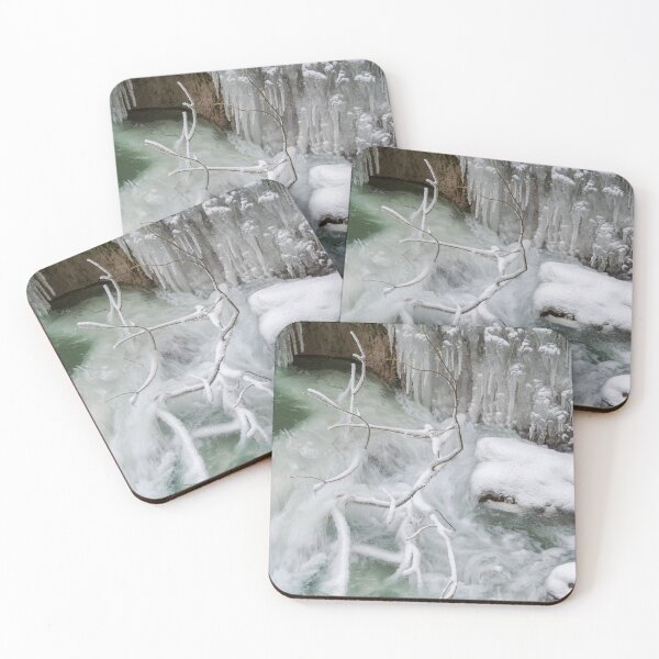 Item preview, Artwork in Ice, Partnachklamm, Bavaria, Germany designed and sold by Kasia Design.