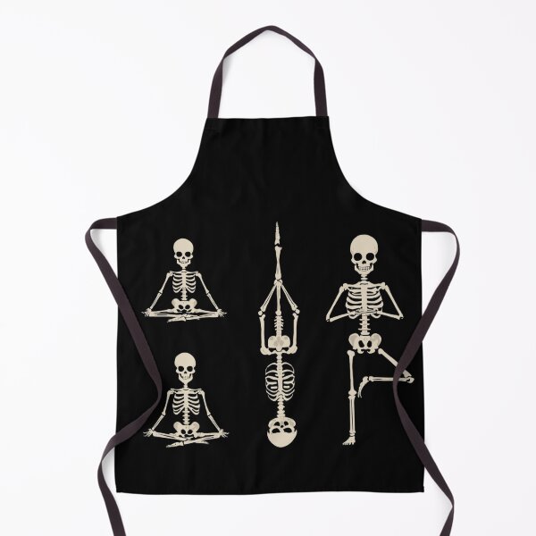 Item preview, Spooky Yoga Skeleton – Funny Minimalist Halloween Fitness designed and sold by WearTheArtx.