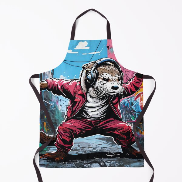 Item preview, Breakdancing Otter Beats designed and sold by ONYX Pixee.