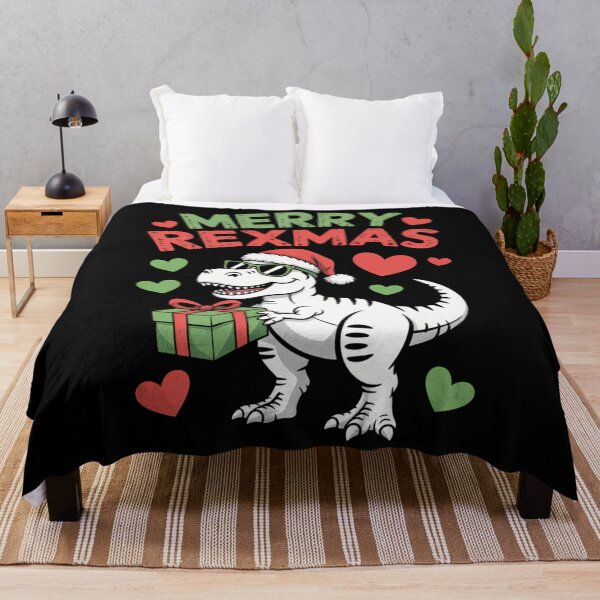 Item preview, Niños Feliz Rexmas Santa Trex Dino Niños pequeños Navidad designed and sold by DoorwayThreads.