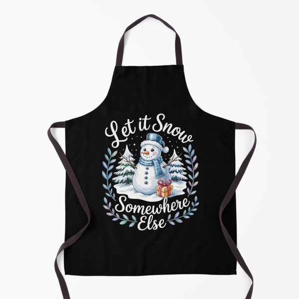 Item preview, Let It Snow Somewhere Else Funny Snowman Christmas designed and sold by DoorwayThreads.