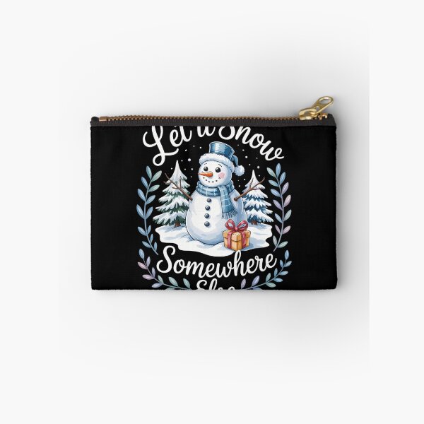 Item preview, Let It Snow Somewhere Else Funny Snowman Christmas designed and sold by DoorwayThreads.
