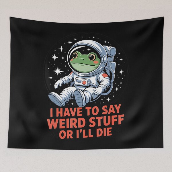 Item preview, Style 90s Vintage Humor Silly Quote Frog Funny designed and sold by JackyEstera.