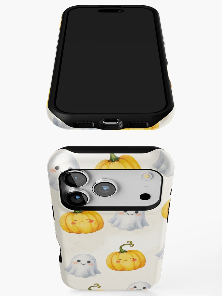 Thumbnail 3 of 4, iPhone Case, Halloween Pattern designed and sold by PlumTreeDesign.