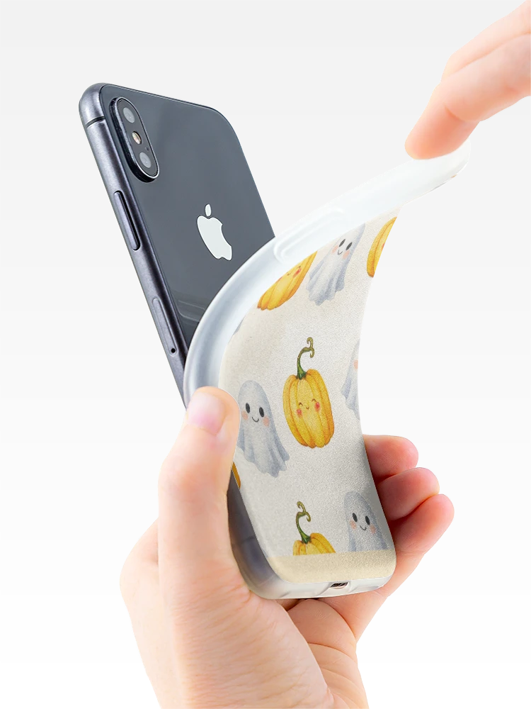 Thumbnail 4 of 5, iPhone Case, Halloween Pattern designed and sold by PlumTreeDesign.