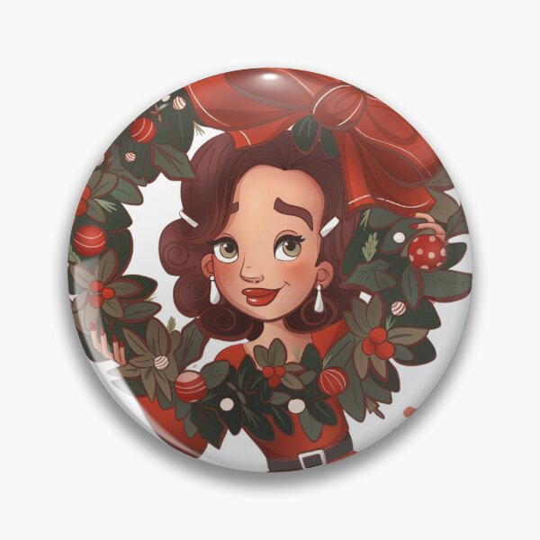 Item preview, A Festive Holiday Cheer: Wreath Portrait designed and sold by AurelCeles.