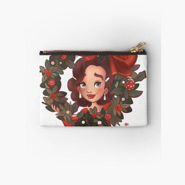 Item preview, A Festive Holiday Cheer: Wreath Portrait designed and sold by AurelCeles.