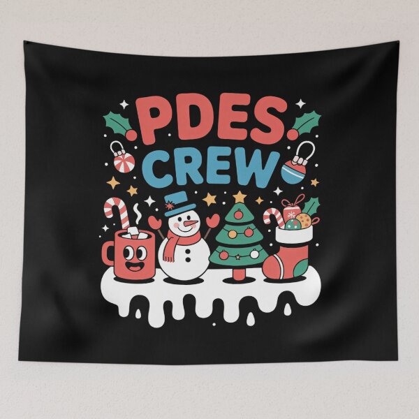 Item preview, Peds Crew Christmas Peds Nurse Xmas Pediatric Nurse Team designed and sold by DoorwayThreads.