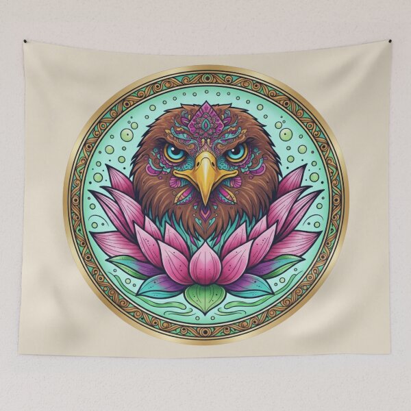 Item preview, Eagle Mandala Spirit Animal designed and sold by Zen Mosaic.