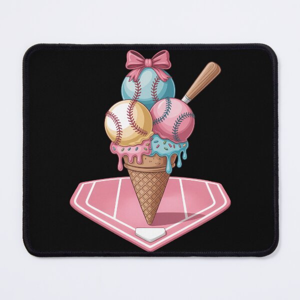 Item preview, Baseball Mama Ice Cream Drip Baseball Mother's Day Coquette designed and sold by TyraYoung.