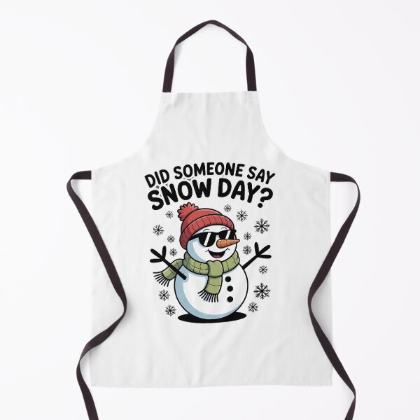 Item preview, Proud Supporter Of Snow Days Did Someone Say Snow Day designed and sold by DoorwayThreads.
