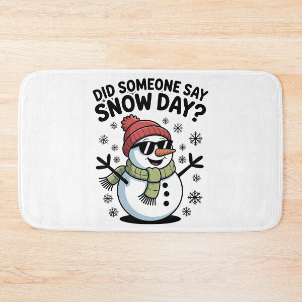 Item preview, Proud Supporter Of Snow Days Did Someone Say Snow Day  designed and sold by DoorwayThreads.