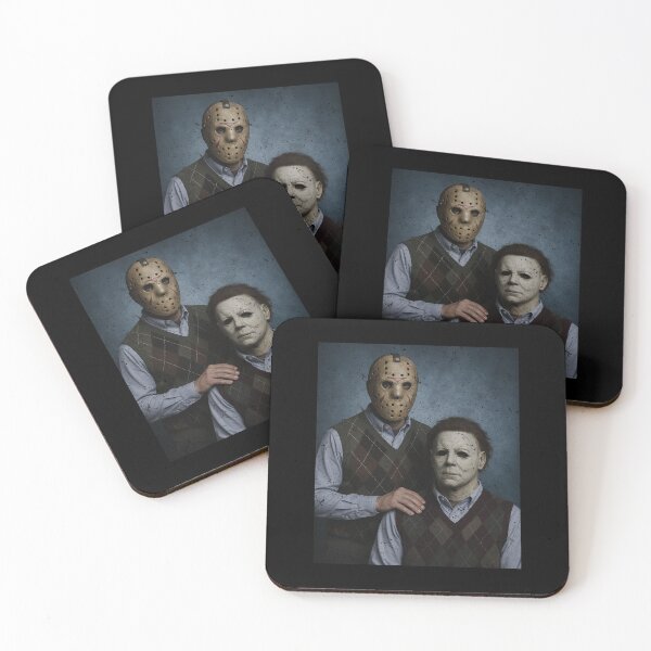 Item preview, Michael Myers Jason Voorhees Halloween Step Brothers Inspired M4837 designed and sold by CozyScratch.