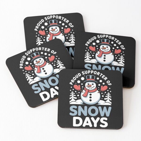 Item preview, Proud Supporter Of Snow Days Funny Teacher Crew designed and sold by DoorwayThreads.