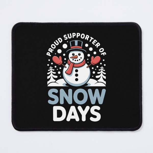 Item preview, Proud Supporter Of Snow Days Funny Teacher Crew designed and sold by DoorwayThreads.