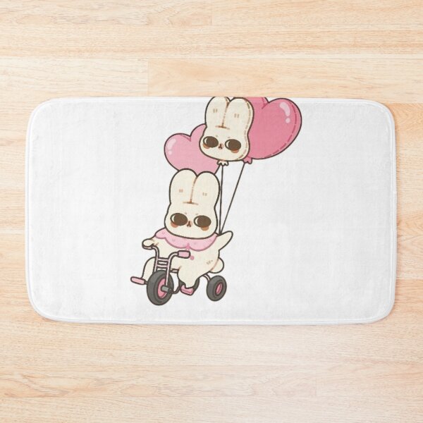 Item preview, A Rabbit with a Big Heart-Shaped Lollipop designed and sold by RowAlteri.
