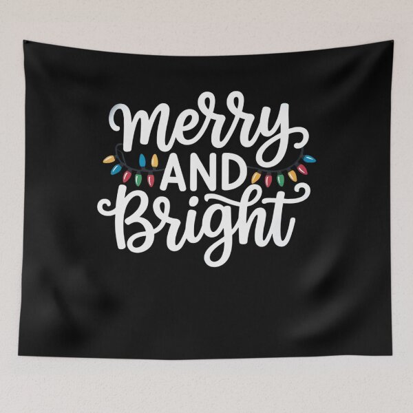Item preview, Christmas Merry and Bright Lights Xmas Holiday Christmas designed and sold by TyraYoung.